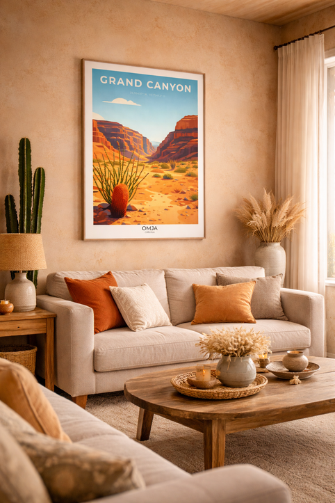 Comment décorer son salon avec des affiches de voyage ?