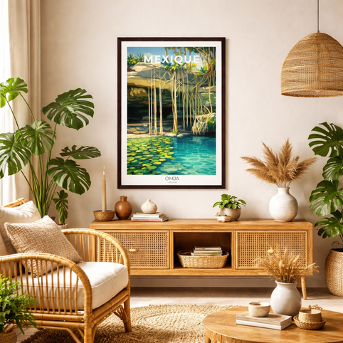 7 idées pour transformer votre décoration d'intérieur avec des posters de voyages